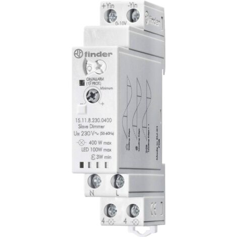 Relais électronique à impulsions avec variateur 400W 45-65Hz fonction ESCLAVE, commande 0-10V 15.11.8.230.0400 (1/4)