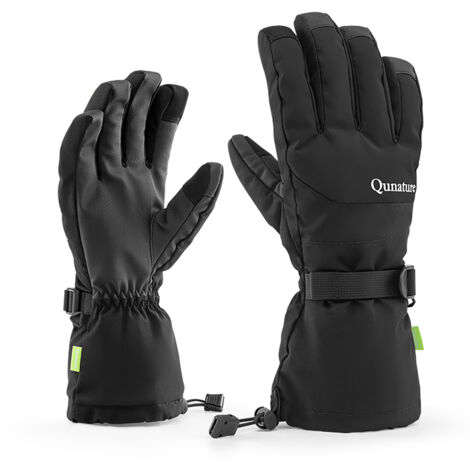 Gants D'hiver Imperméables Avec écran Tactile - Polaire Chaude - Taille Unique Femme - Noir - Neuf Avec étiquettes