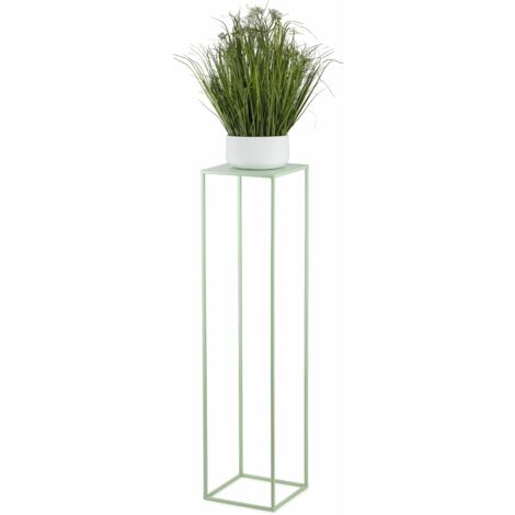 Support à fleurs sur pied en céladon 100 cm (1/5)