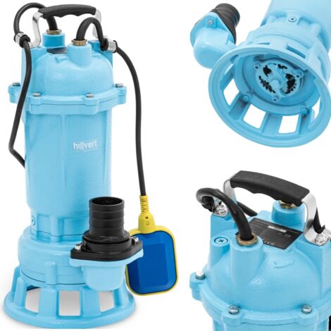 Pompe submersible pour eaux usées avec broyeur 500 l/min 2100 W (1/5)