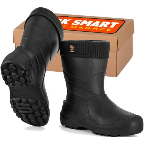 BOTTES DE BOIS POUR HOMMES EVA FALCON NOIRES 45 (1/3)