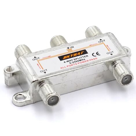 LX5104 - Répartiteur SAT 1x4 5-2500 MHz (1/2)