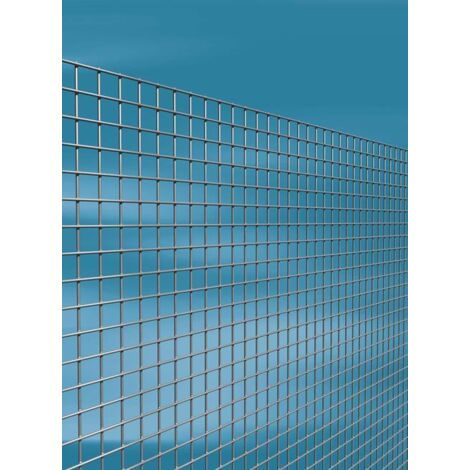 Treillis galvanisé soudé K 50 cm, maille 6,35 mm, fil 0,60 mm - 25 MB - SB 7230021