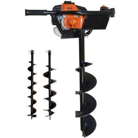 Altrad – Tarière thermique 51,7 cm³ 2 temps avec 3 mèches pour plantations – Démarrage facile – K300800 (1/6)