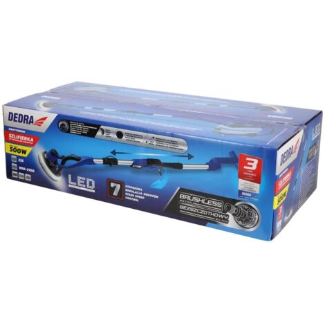 SZLIFIERKA DO GIPSÓW 500W BEZSZCZOTKOWA BMC - DED7768BM (1/2)