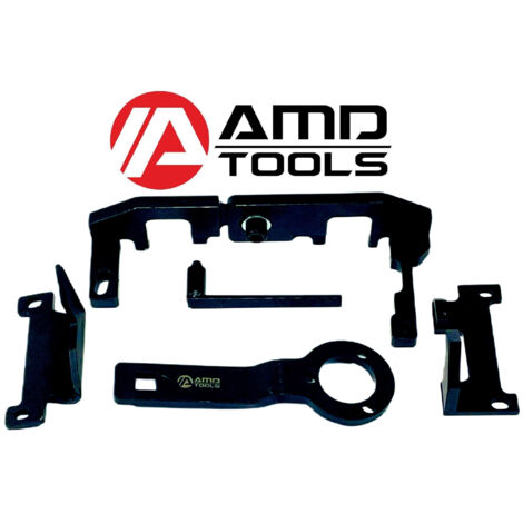 Outil de blocage de distribution pour Peugeot Citroën Opel Toyota 1.0 1.2 VTI THP PureTech – Jeu de 5 pièces – Verrou d'arbre à cames et outil de vilebrequin (1/5)