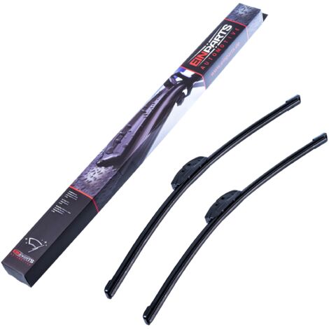 Balais d'essuie-glace avant 530/510 mm dédiés aux modèles BMW, Chrysler, Ford, Honda, Nissan, Renault et VW