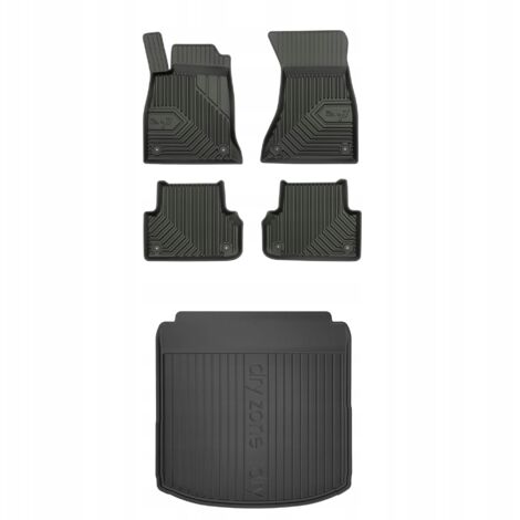 Travall Liner Tapis De Coffre En Caoutchouc Pour Audi A4 Avant & Allroad - Protection Sur Mesure TBM1141