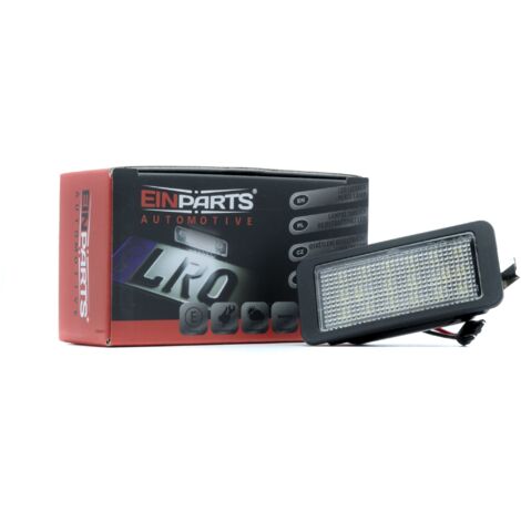 Éclairage de plaque d'immatriculation à LED 6000 K Blanc froid 12 V CANBUS pour VW UP/E-UP, Skoda Citigo/E-Citigo, Seat MII/E-MII, Seat Ibiza/E-Ibiza IV (1/5)