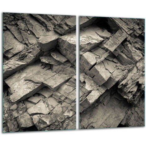 Planche  dcouper en verre 2x 30x52 pierres (1/5)
