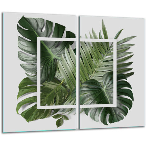 Planche à découper en verre 2 x 30 x 52 feuilles (1/5)