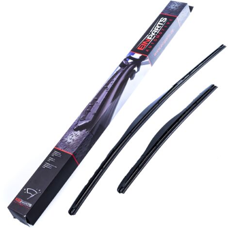 Balais d'essuie-glace avant 660/410 mm dédiés aux Toyota Auris/Prius, Subaru Impreza, Honda Insight (1/4)