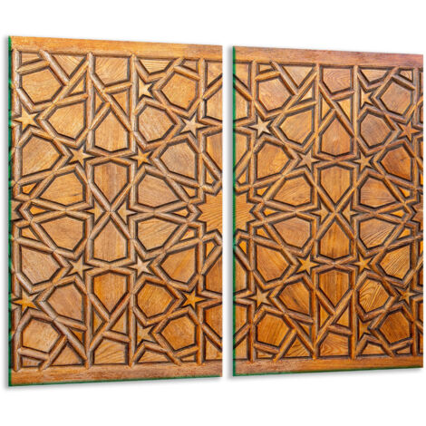 Planche à découper en verre, motif 2 x 30 x 52 (1/5)