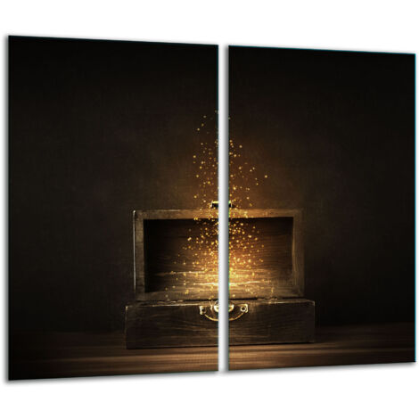 Planche à découper en verre, boîte de 2 x 30 x 52 cm (1/5)