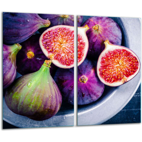Planche à découper en verre 2x 30x52 figs (1/5)