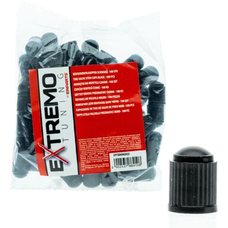 Bouchons de valve Schrader - lot de 100, protection de valve AV