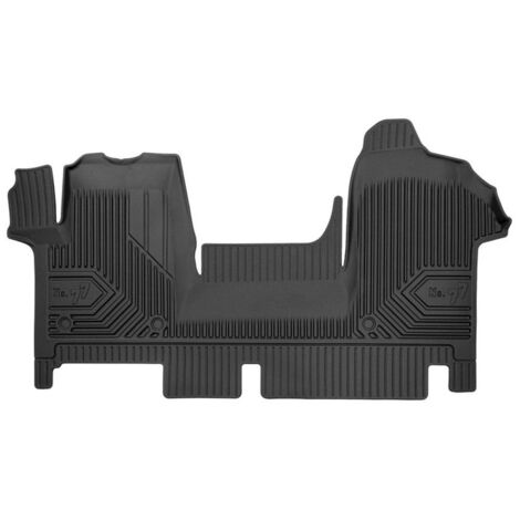Tapis de voiture en caoutchouc sur mesure pour Renault Master III 2010-2019 – Protection maximale – Élastomère TPE – Rebord latéral 4 cm
