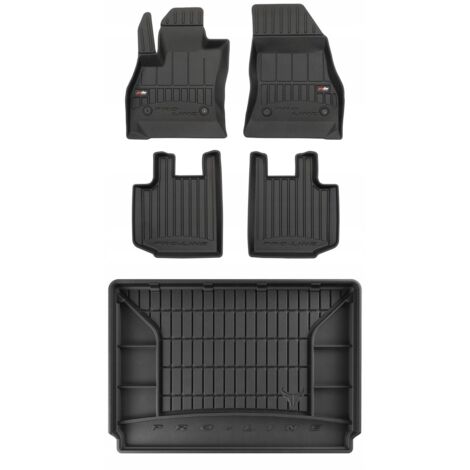 Tapis de sol et tapis de coffre 3D SET Fiat 500L 2012-2022 (1/5)