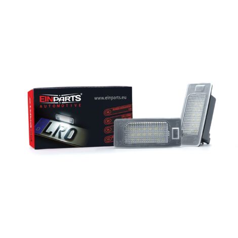 Éclairage de plaque d'immatriculation à LED 6000 K Blanc froid 12 V CANBUS pour Seat Alhambra, Seat Ibiza IV Sport Cupra FR (1/4)