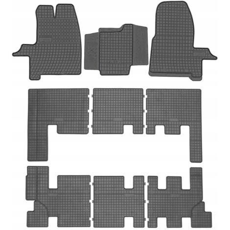 Tapis en caoutchouc Ford Transit Custom 2012-2022 8/9 places ET