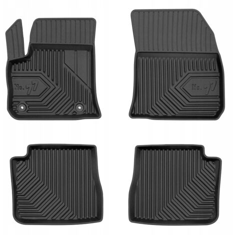 Tapis de sol en caoutchouc pour Citroën E-C4 électrique de 2021 à 2017 (1/5)