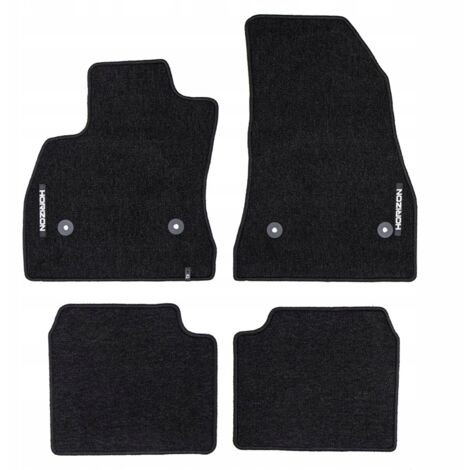 Tapis de voiture en velours Fiat 500L 2012-2022 avec balais d'essuie-glace HZ (1/5)