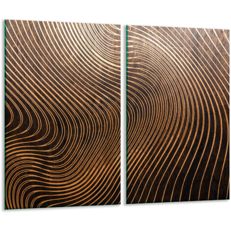 Planche à découper en verre, motif 2 x 30 x 52 (1/5)