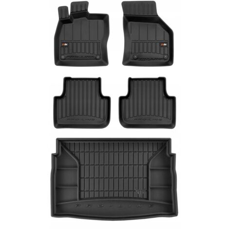 SET de tapis de sol en caoutchouc 3D pour VW Golf Sportsvan 2014-2020 d (1/5)