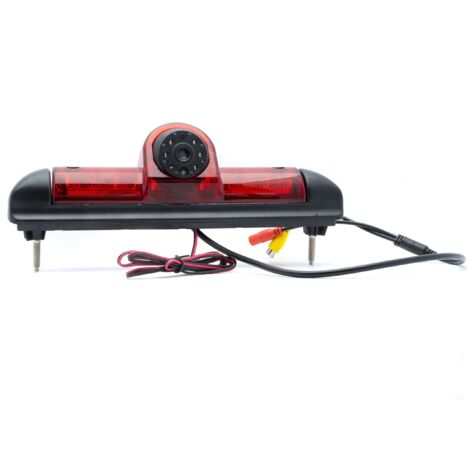 Caméra de recul étanche pour Fiat Ducato, Peugeot Boxer, Citroën Jumper – Angle de vision 170° – Installation discrète au feu stop