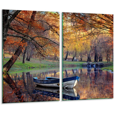 Planche à découper en verre 2 x 30 x 52 cm format paysage (1/5)