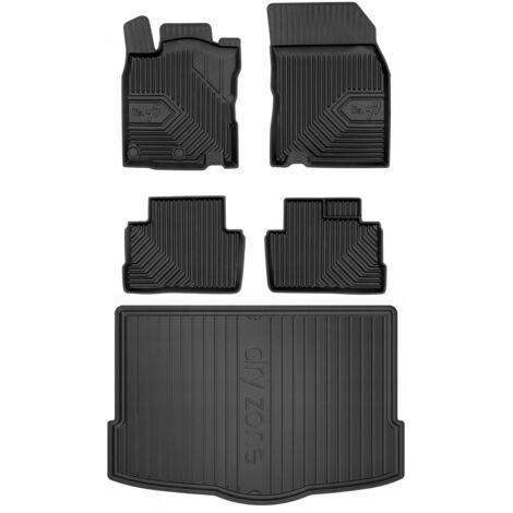 SET 77 Tapis de sol et sur-tapis Nissan Qashqai 2 2013-2021 d (1/5)
