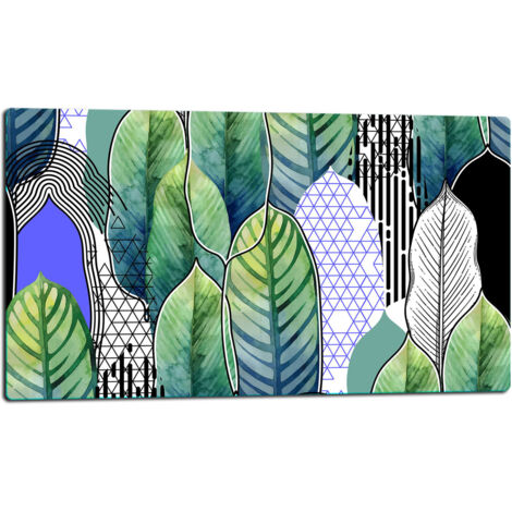 Planche à découper en verre 52 x 30 feuilles (1/5)