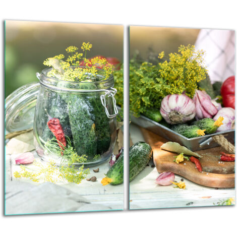 Coupe  hachage en verre 2x 30x52 lgumes (1/5)