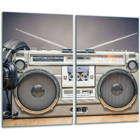 Bote hachage en verre 2x 30x52 Radio (1/5)