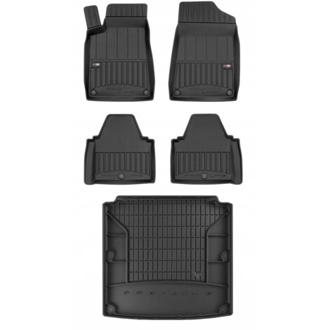 SET tapis caoutchouc 3D Peugeot 607 Berline 1999-2010 (1/5)