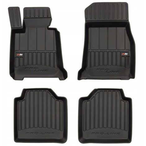 Tapis de sol en caoutchouc BMW 3 F34 GT de 2013 à 2021, design 3D (1/5)