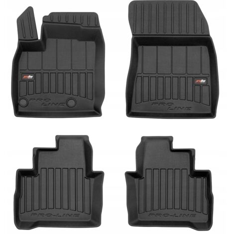 Tapis de sol en caoutchouc pour Nissan Qashqai 3 (2021) - TROUGH (1/5)