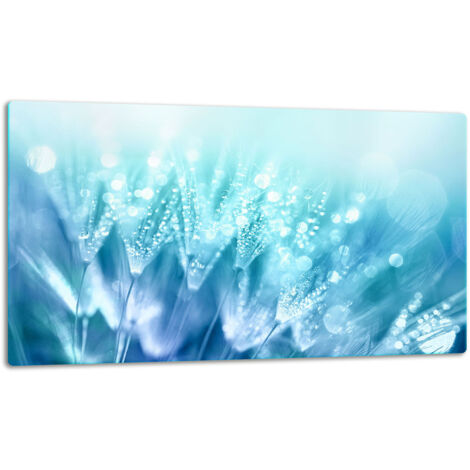 Planche dcouper de plaque de verre 52x30 fleurs (1/5)