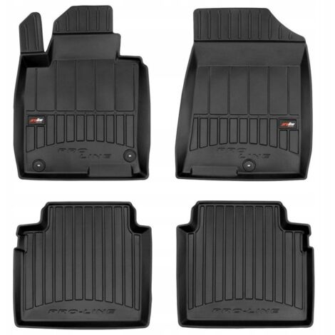 Tapis en caoutchouc et tapis d'essuie-glace Kia Optima 4 IV 2015-2020 3D TROUGH (1/5)