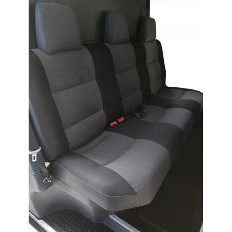 Housses sur mesure pour Citroën Jumper, Fiat Ducato, Peugeot Boxer 6 personnes 2006-2025 – Tissu jacquard renforcé – Installation facile (1/5)