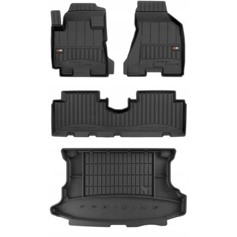 Ensemble de tapis en caoutchouc 3D pour Kia Sportage 2 2004-2010 (1/5)