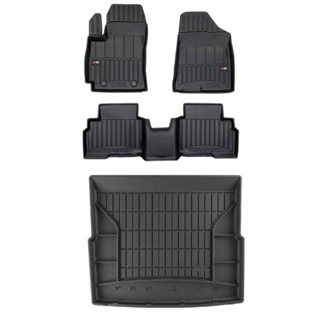 Tapis de sol et tapis de coffre 3D SET Hyundai Kona 2 Hybrid à partir de 2022-
