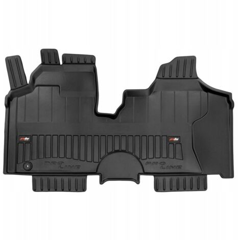Tapis de sol et de porte en caoutchouc pour Fiat Scudo 2 2007-2016 3D TROUGH (1/5)
