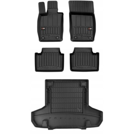 SET de tapis en caoutchouc 3D Porsche Panamera 2 971 de 2016 à zw (1/5)