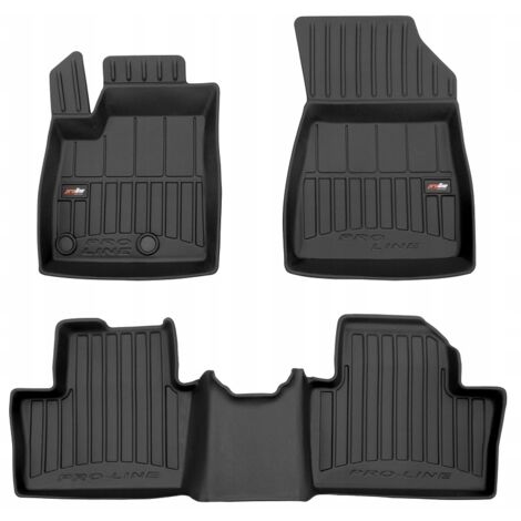 Tapis de sol et paillassons en caoutchouc pour Renault Austral 2022 - 3D TROUGH (1/5)