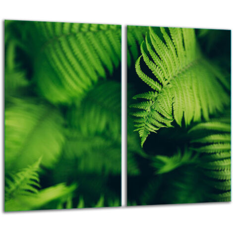 Planche à découper en verre 2 x 30 x 52 cm verte (1/5)