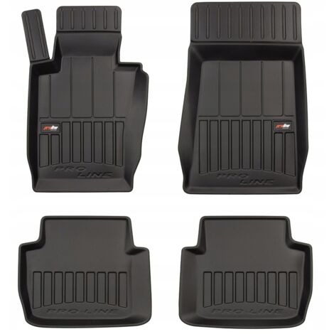 TAPIS DE SALLE DE BAIN EN CAOUTCHOUC BMW 3 E46 1998-2005 3D TROUGH. (1/5)