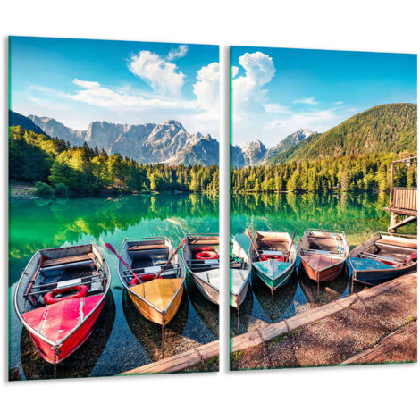 Planche à découper en verre 2 x 30 x 52 cm format paysage (1/5)