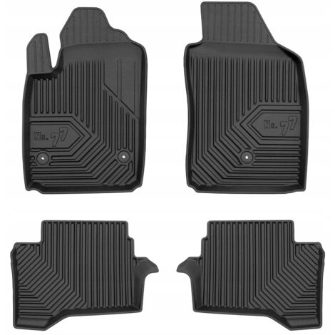 TAPIS EN CAOUTCHOUC FIAT 500e 2015-2020 CUVETTE 77 (1/5)