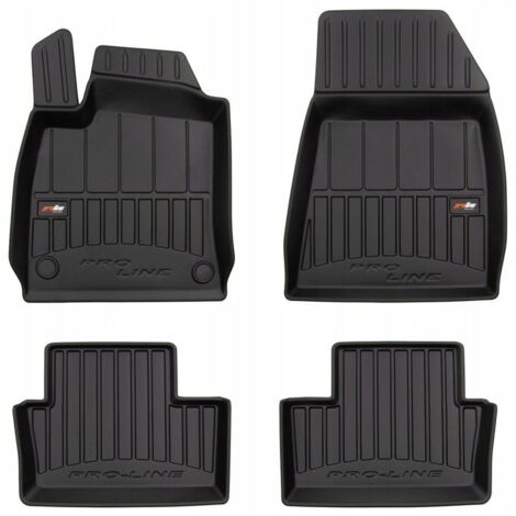 Tapis de sol et tapis de sol en caoutchouc pour Renault Clio 5 à partir de 2019 - 3D TROUGH (1/5)